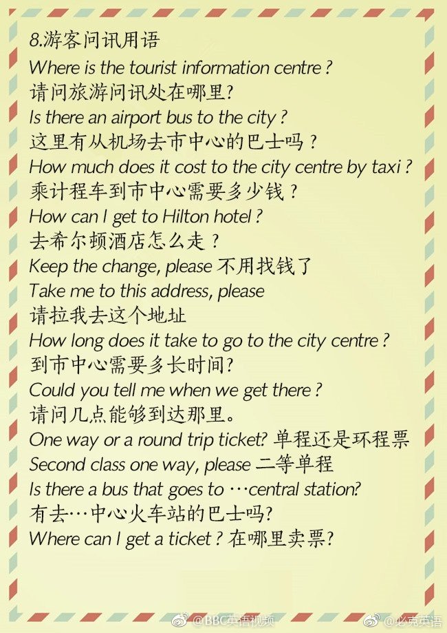 旅游英语词汇大全：轻松掌握出国旅行必备核心词汇，告别沟通尴尬